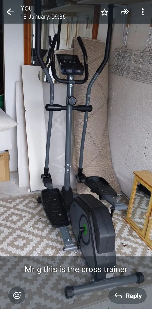 Cross trainer