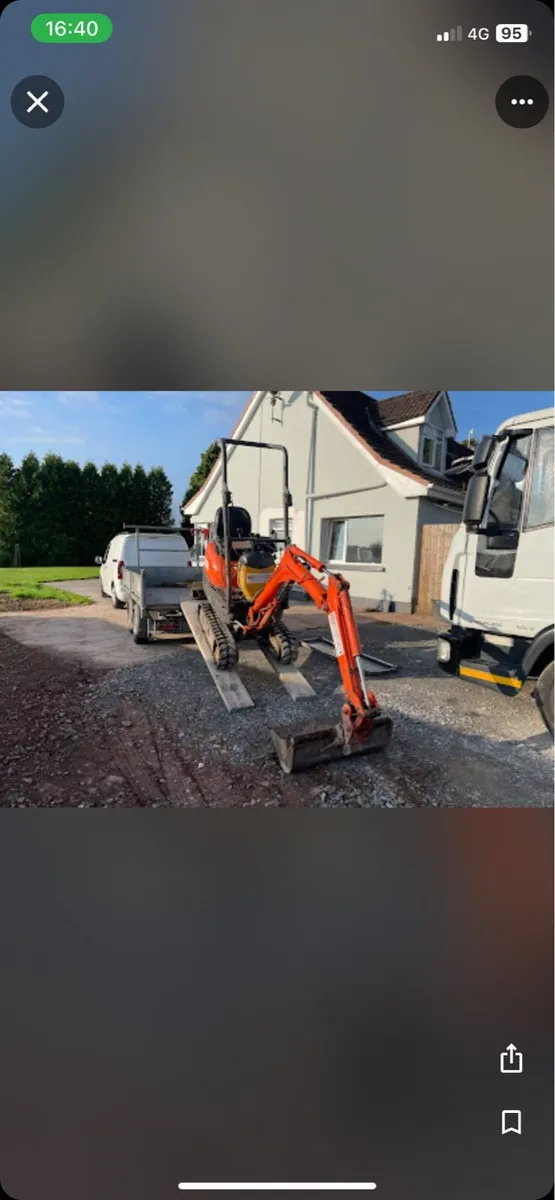 🪵 MINI DIGGER HIRE CORK