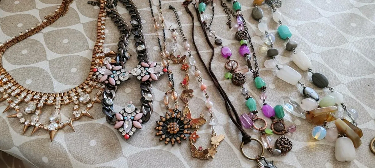 Retro beaded necklace - Image 2