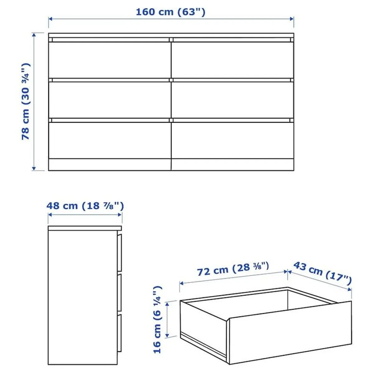 chest of drawers - Image 3