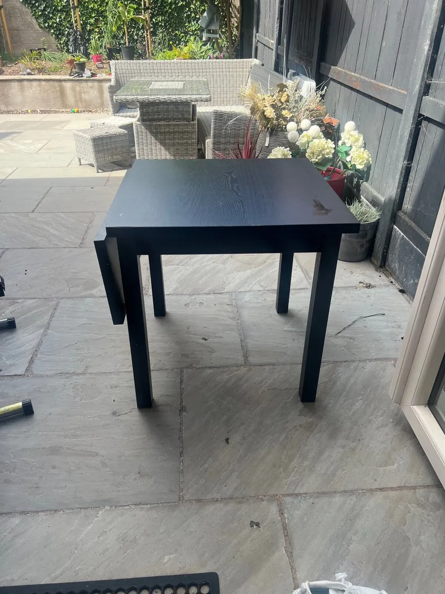 Kitchen table Black - Image 3