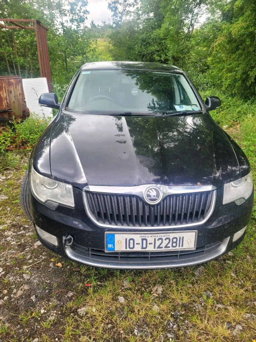 2010 Skoda Superb.  Engine Gone - Image 1