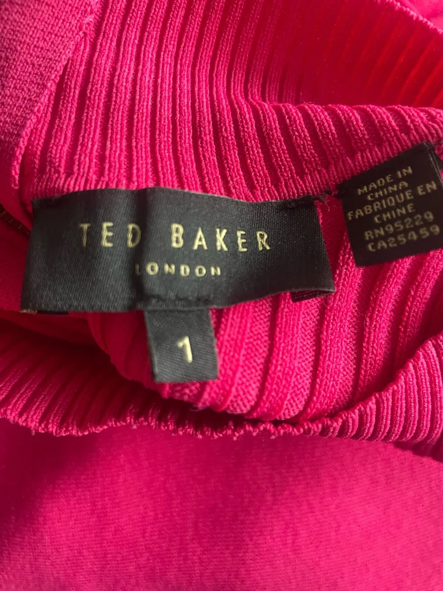 Ted Baker Pink Skater Dress - Image 4