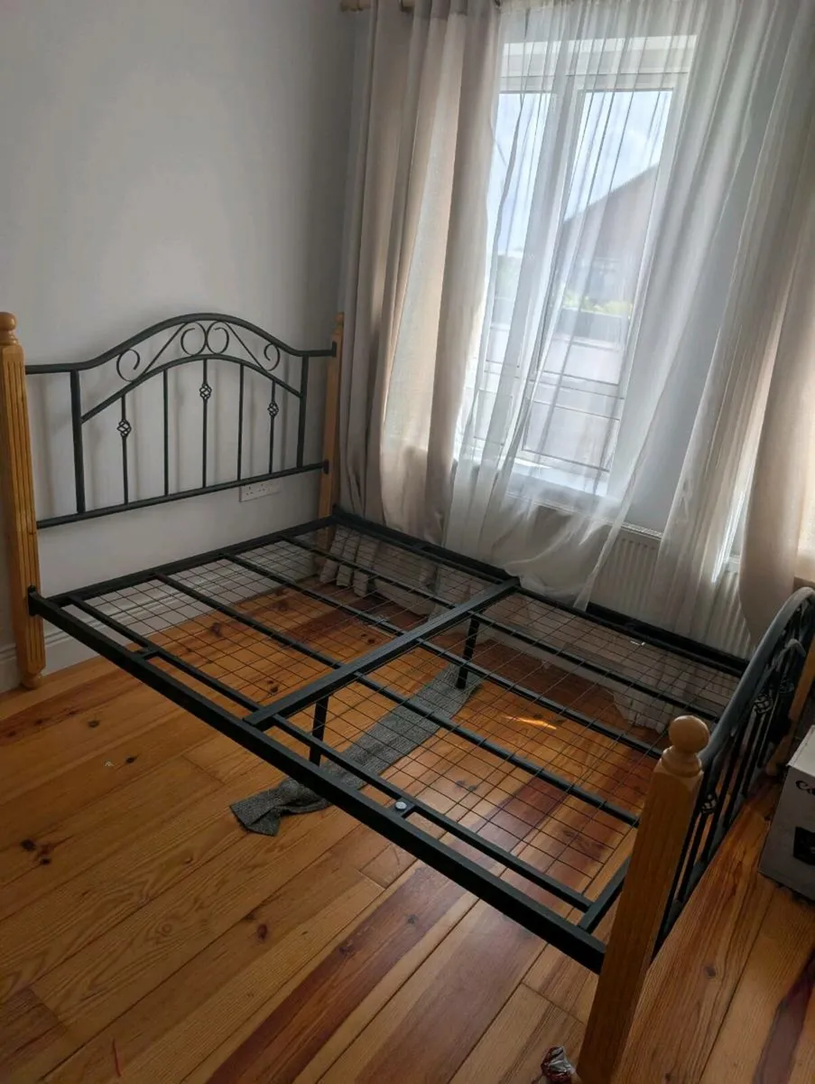 Metal Double Bed Frame - Image 1