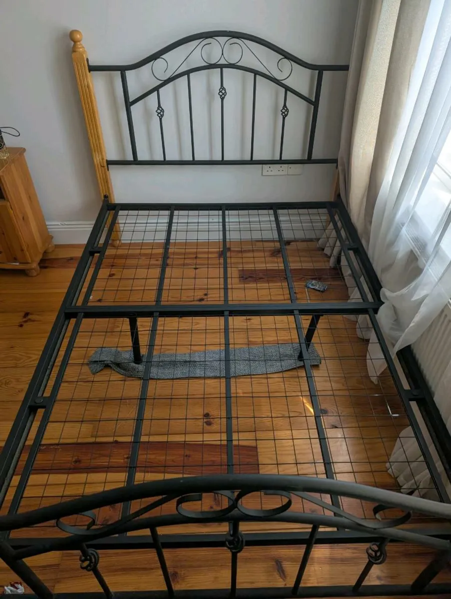 Metal Double Bed Frame - Image 2