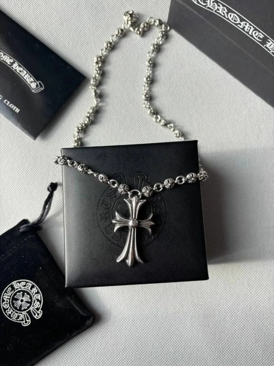 Chrome Hearts Cross Necklace - Image 1