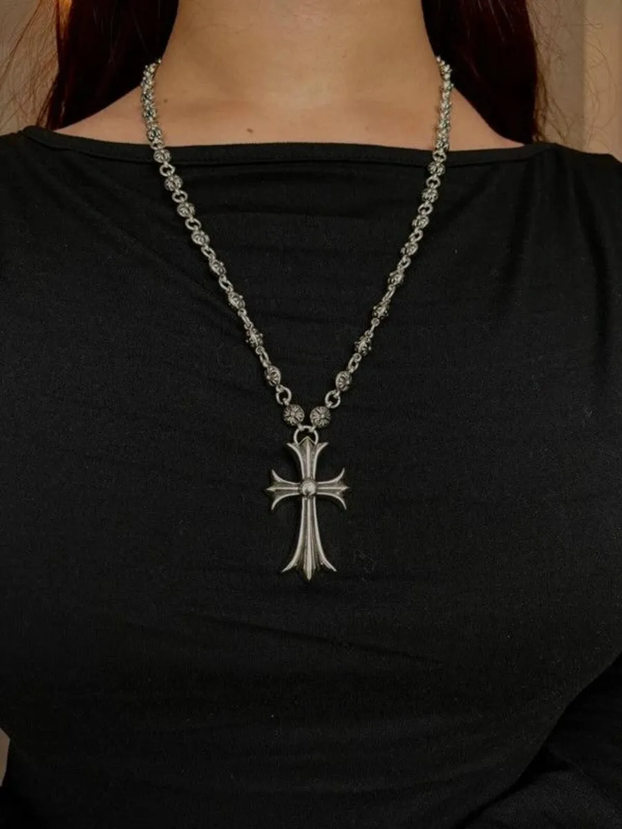 Chrome Hearts Cross Necklace - Image 2