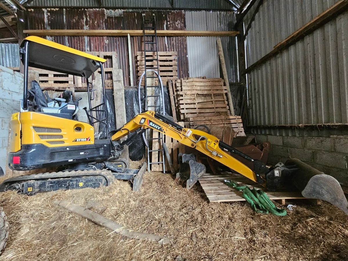 1.8t Excavator Sany SY16c - Image 3