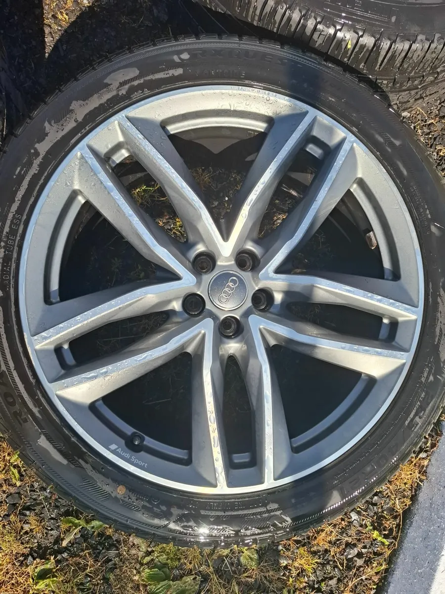 21" Genuine Audi SQ7, Q7 Audi Sport Alloys with ty - Image 3