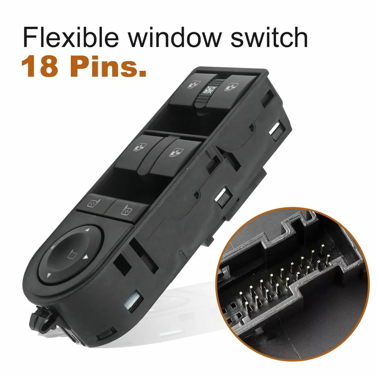 Front Right Door Electric Window Switch for Vauxha - Image 1