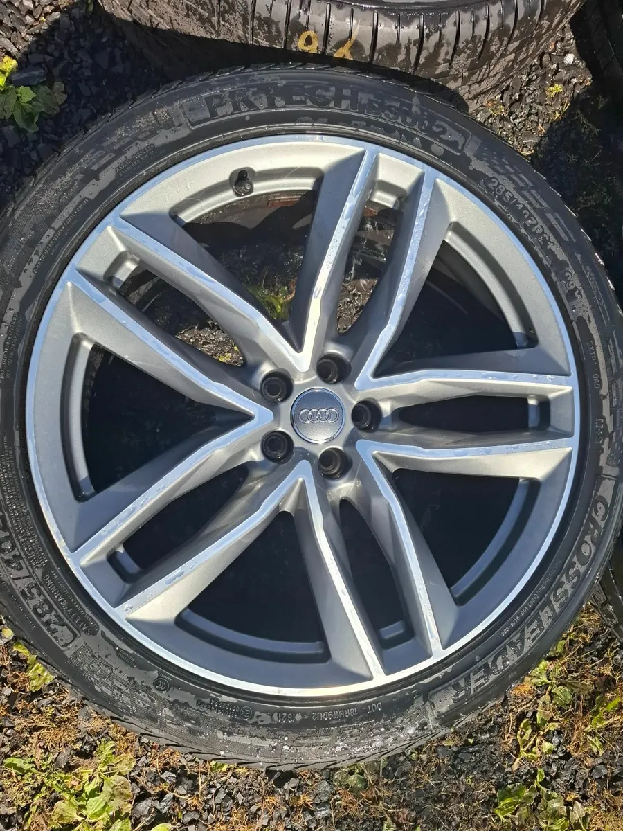 21" Genuine Audi SQ7, Q7 Audi Sport Alloys with ty - Image 4