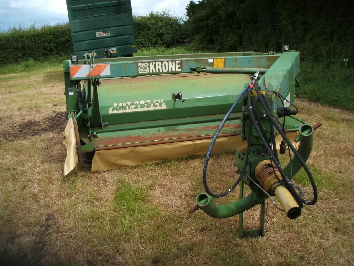 Krone 283 nine foot mower conditioner - Image 2