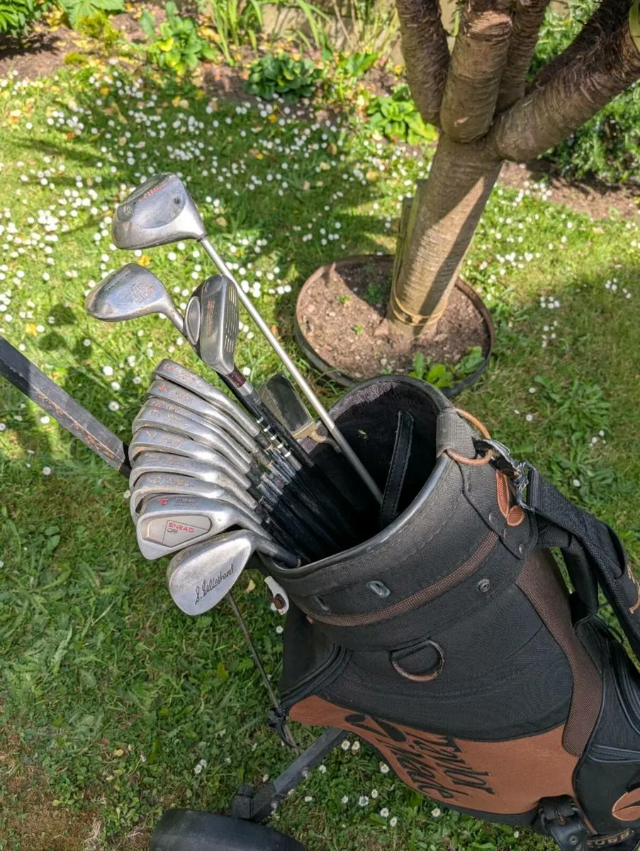 Wilson Golf clubs & Taylormade tour bag quick sale - Image 4
