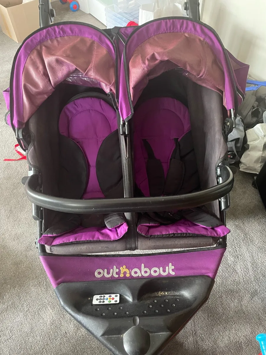 Out and About Double buggy - Image 1