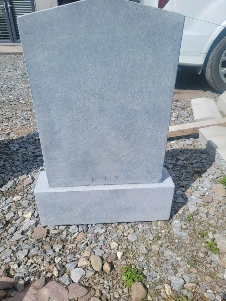Limestone headstones