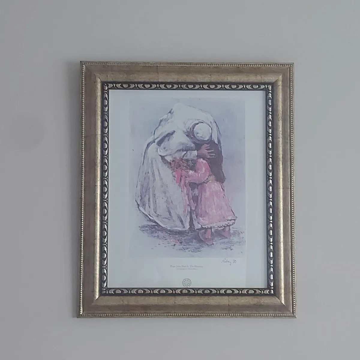 Signed Harold Riley print - Image 1