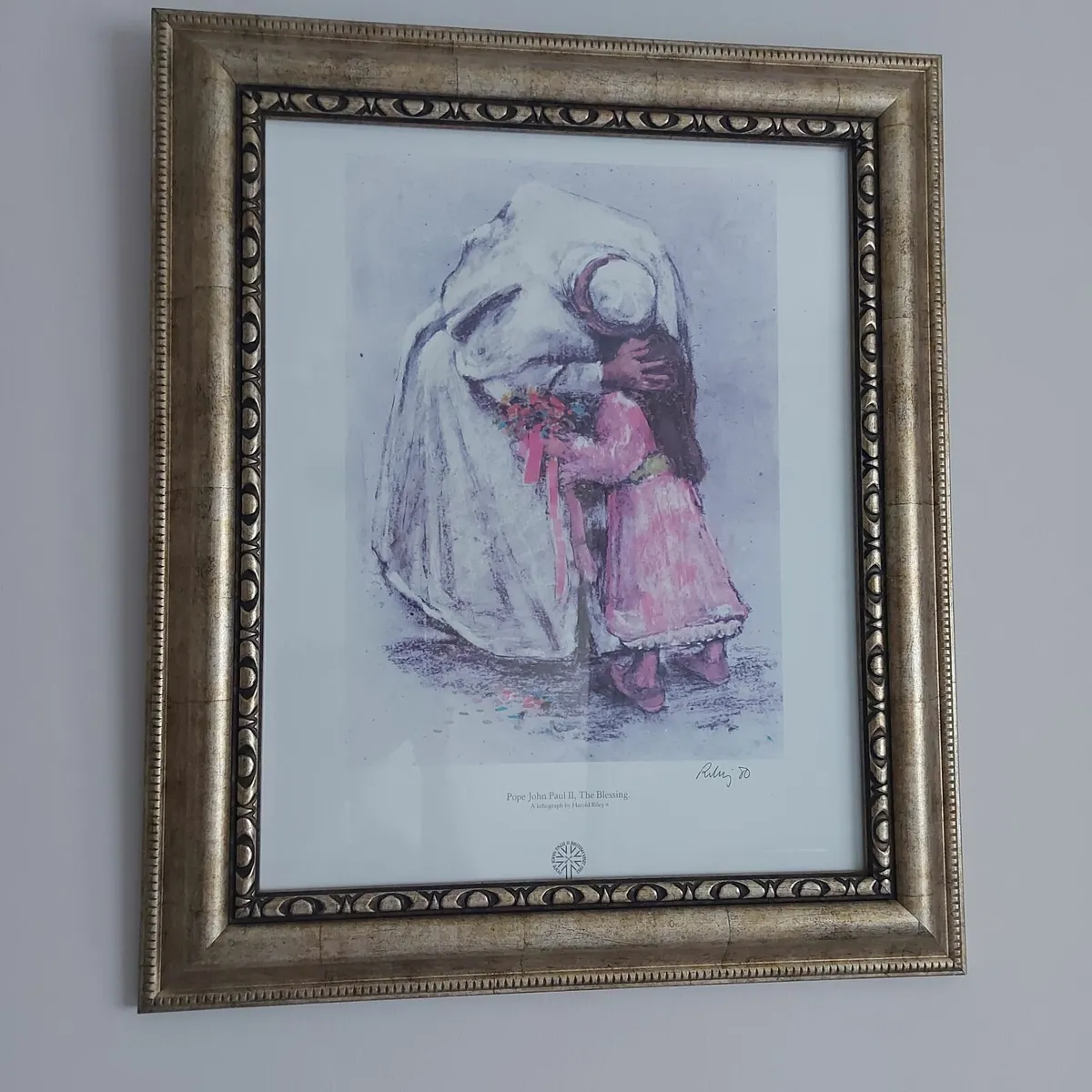 Signed Harold Riley print - Image 2
