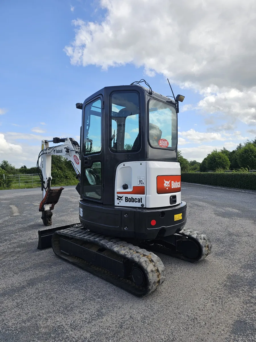 Bobcat E26 Mini Digger w/1800 hours - Image 2