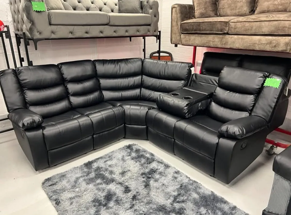 "Comfortable Leather Sofas" - Image 1