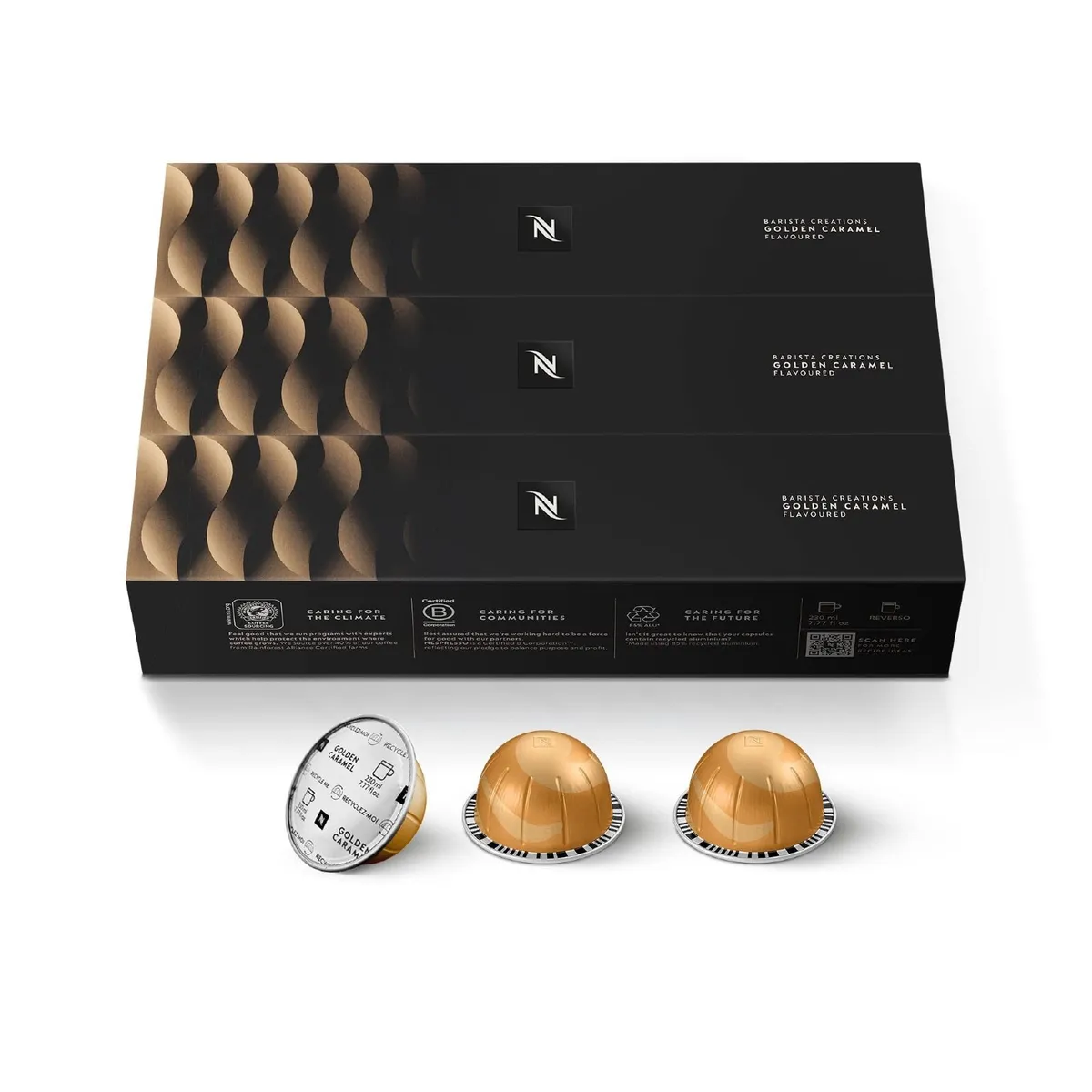 Coffee Brand-new  Nespresso , mat black, 50 pods - Image 3