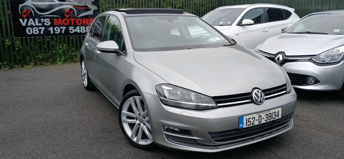 15  VW GOLF 1.4  PETROL  LEATHER SEATS TOP  SPEC - Image 1