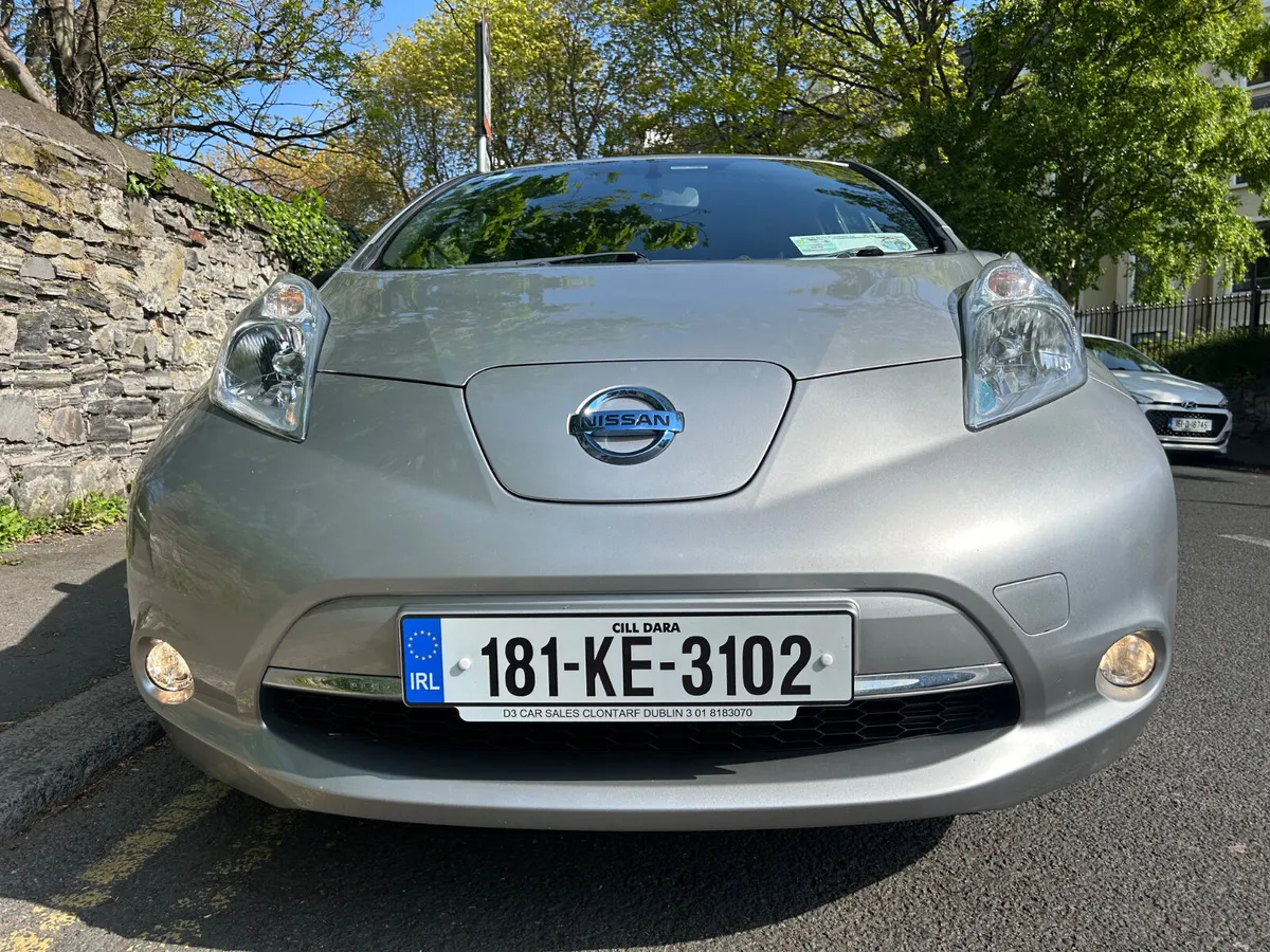 2018 NISSAN LEAF 24kw SERVICE HISTORY - Image 1