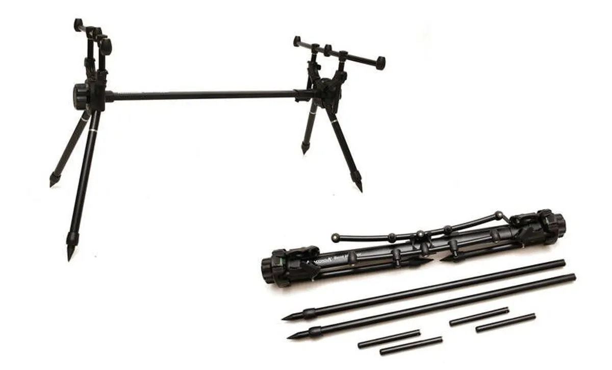 NEW - Anaconda Bent Hopper Pod - Carp Fishing Reel - Carp Tench Bream Roach Feeder Method Pike Rodpod Tripod - Image 1
