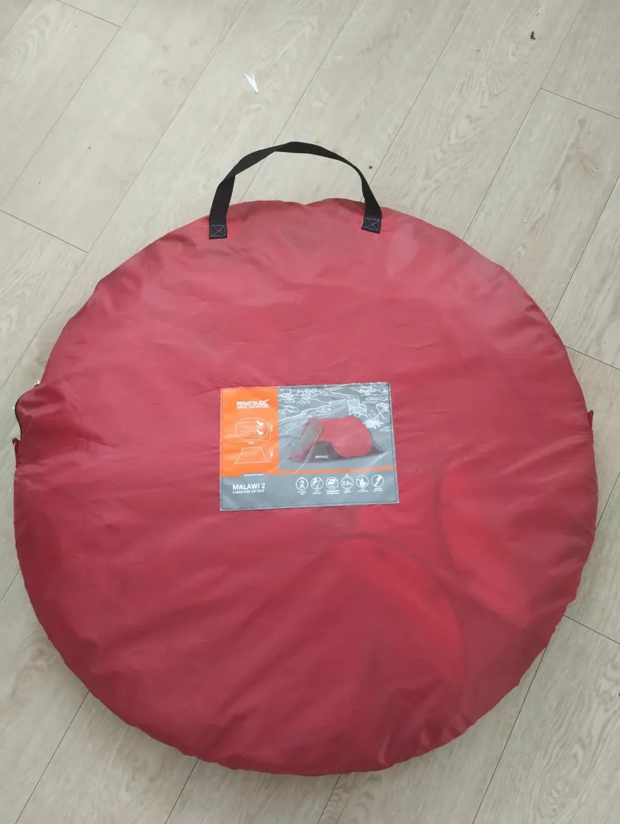 Malawi 2 Man Pop Up Red Tent - Image 2