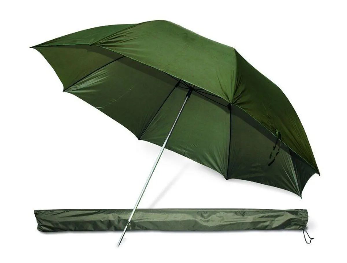 NEW - Radical Mega Brolly 3m, Waterproof 5000mm - Pike Perch Trout Salmon Bass Cod Pollock Carp Tench Bream Roach Feeder Method Umbrella Bivy Tent - Image 1