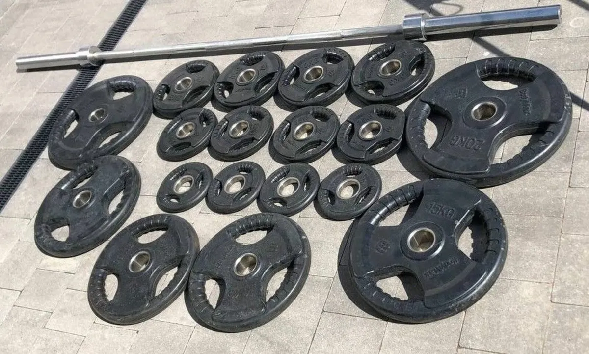 Olympic Bar & Plates - Image 3