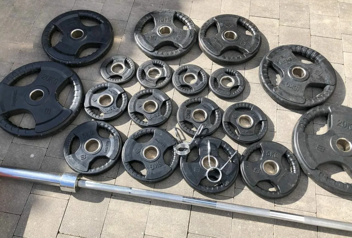 Olympic Bar & Plates - Image 1