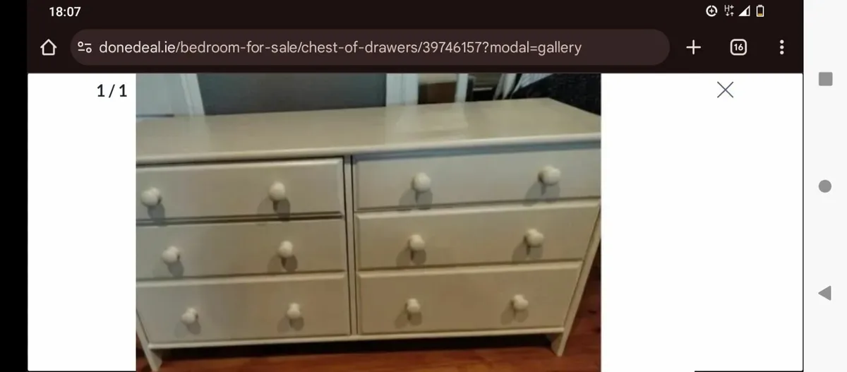 Chest of drawers