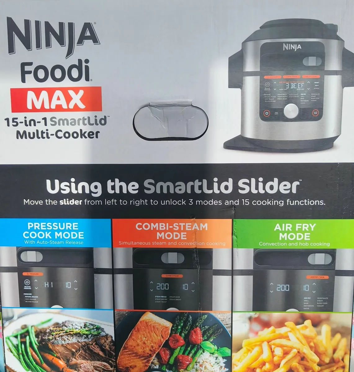 Ninja Foodi Max 15 in 1 Smartlid multi-cooker - Image 2
