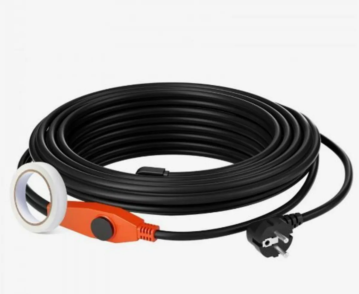 Pipe Heating Cable 9m 23W/m Heat Tape - Image 1