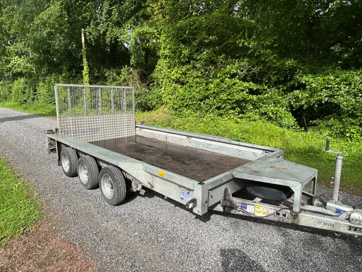 2022 Ifor Williams GX126 Tri Axle Plant Trailer - Image 2