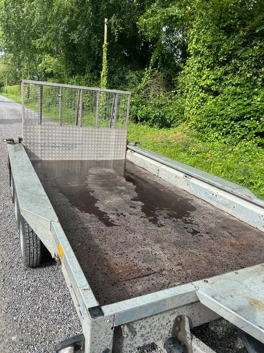 2022 Ifor Williams GX126 Tri Axle Plant Trailer - Image 3