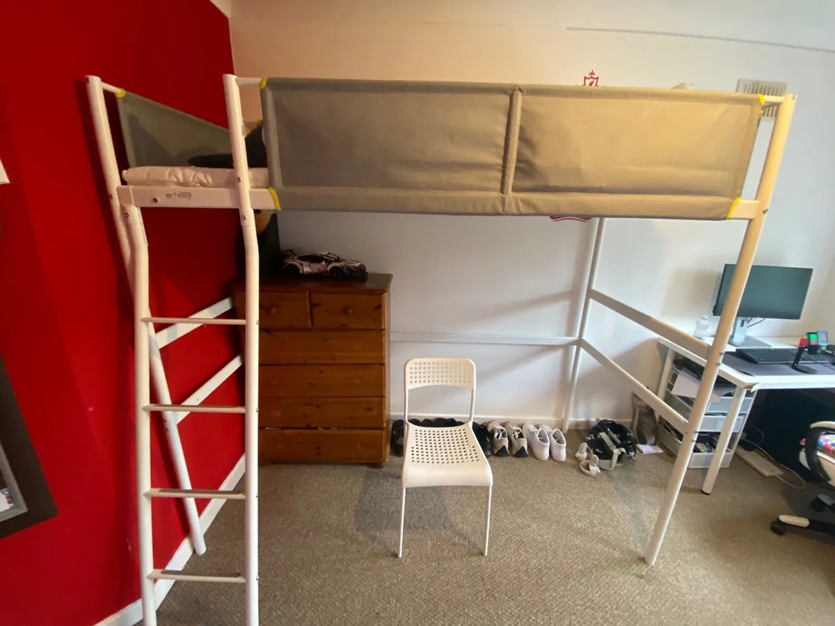 IKEA high sleeper bed - Image 2