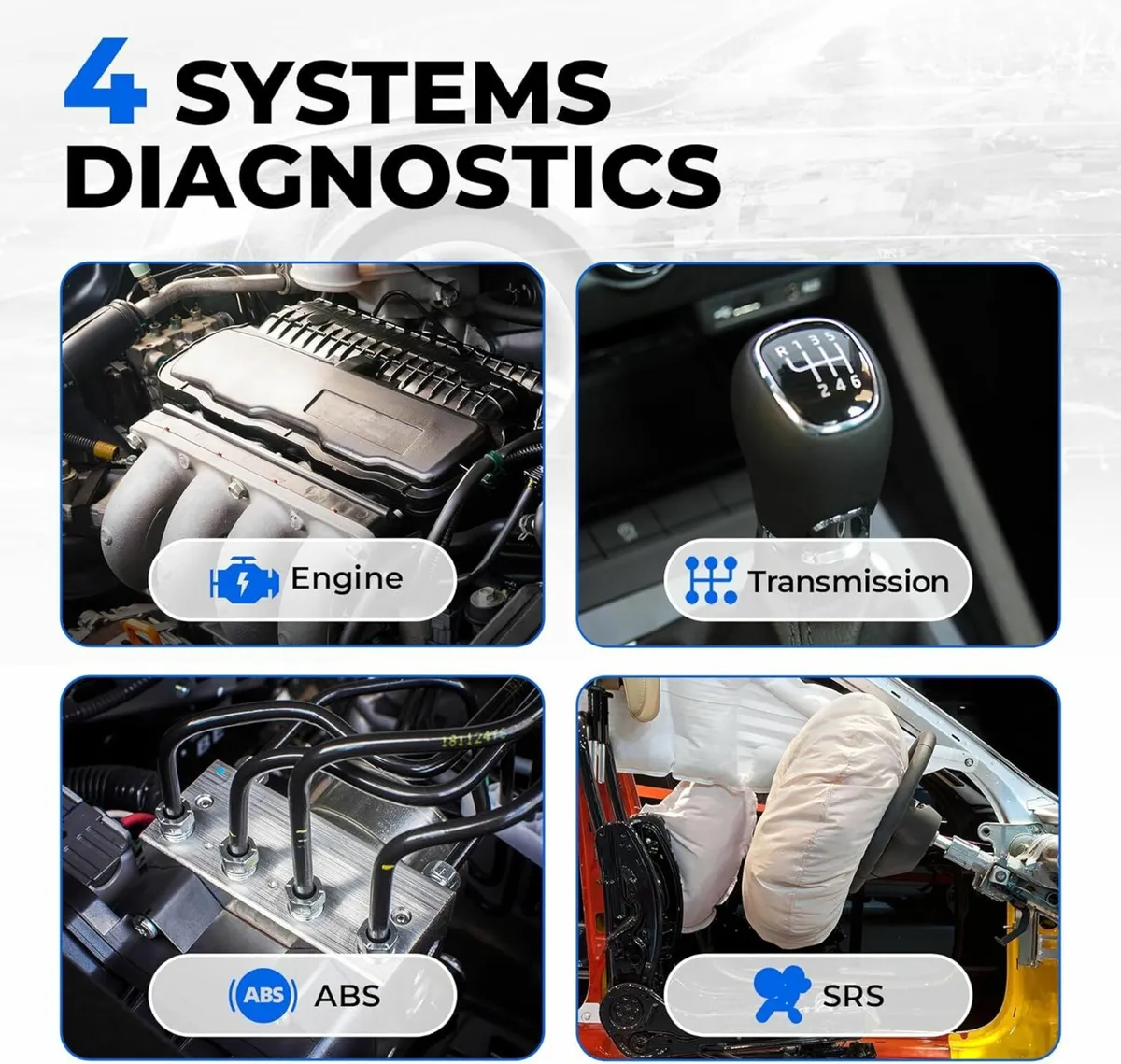 TOPDON OBD2 Scanner ArtiDiag500, Engine Transmissi - Image 1