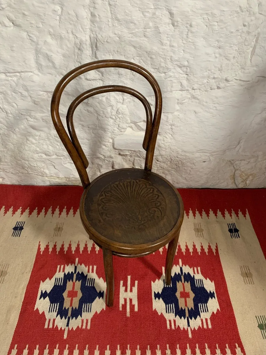 Vintage Polish made bentwood chair. - Image 4
