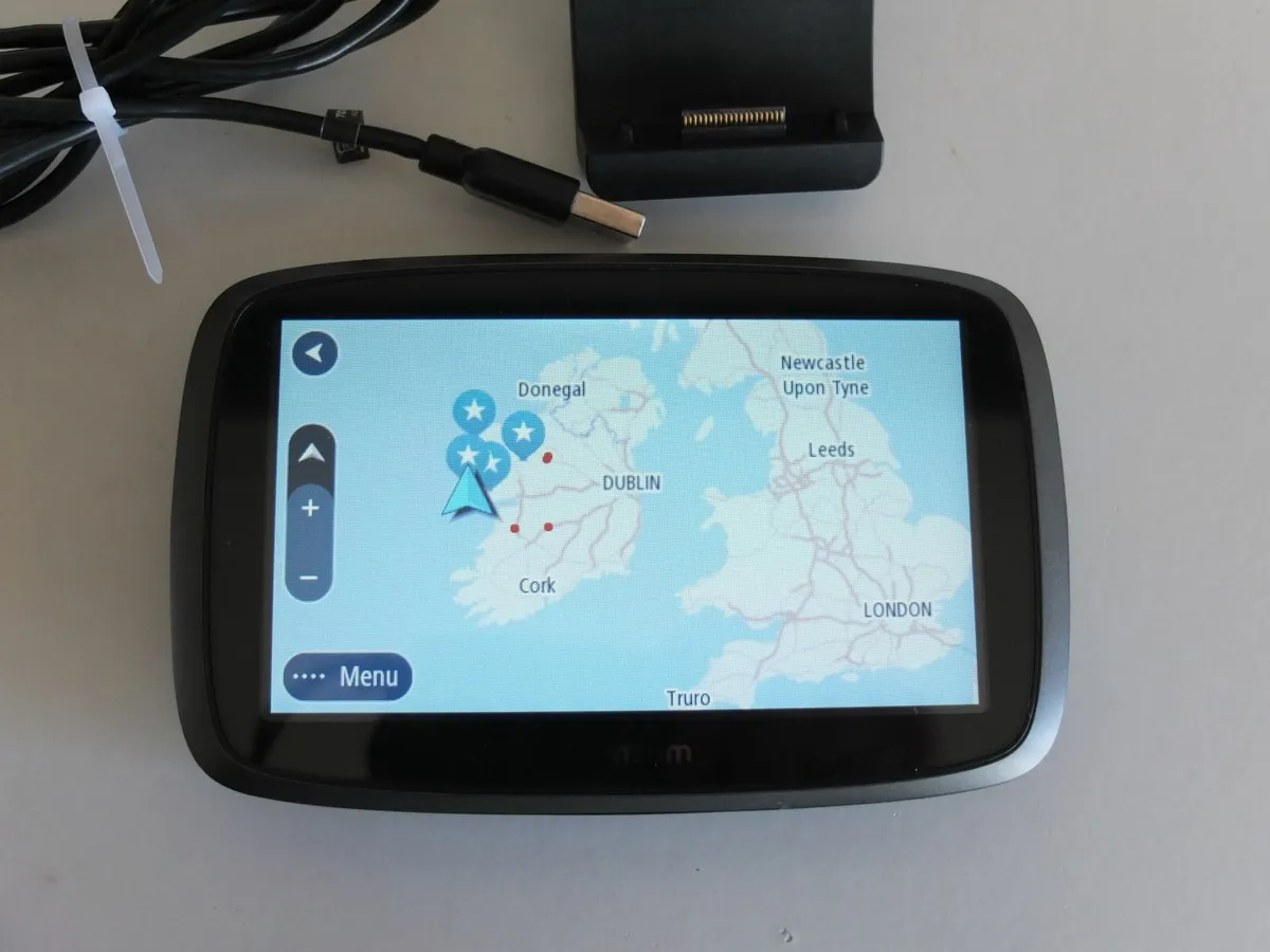 TomTom GO 5100 Sat Nav With Lifetime World Maps. - Image 1