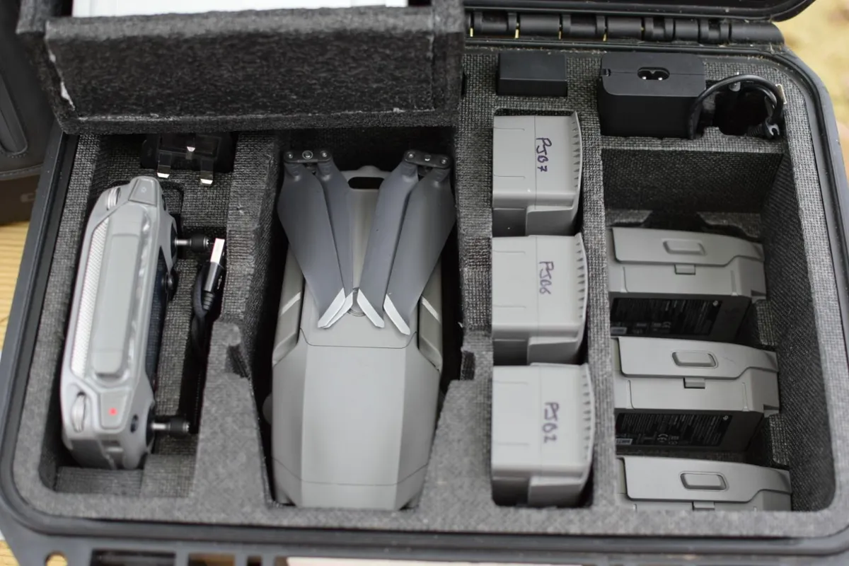 DJI Mavic 2 Pro with 7 batteries - Image 1