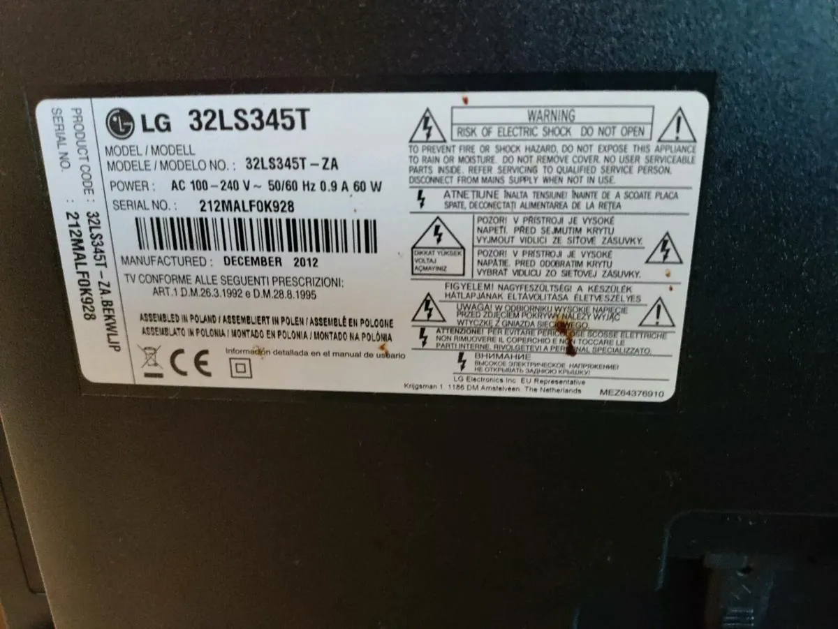 LG TV 32 inch - Image 2