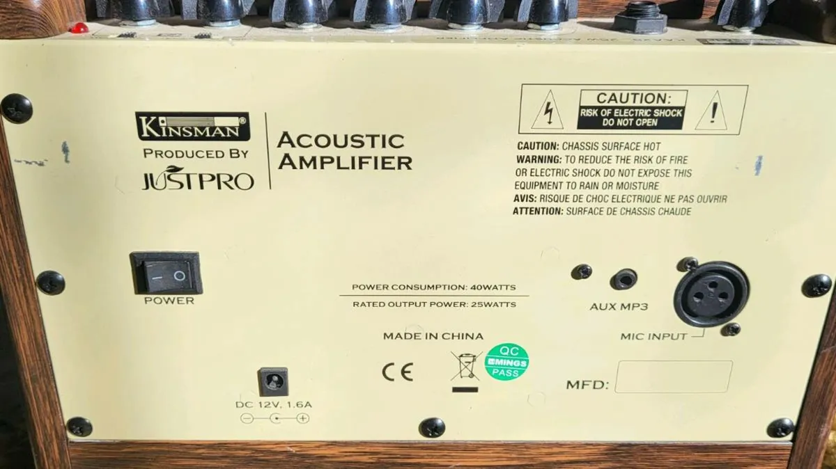 Kinsman acoustic amp - Image 2