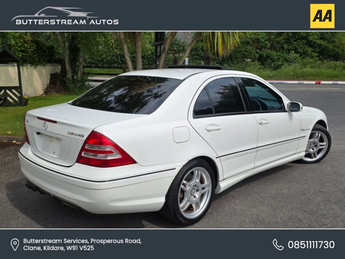 Mercedes-Benz C-Class C32 AMG Auto FSH Rare Car - Image 2