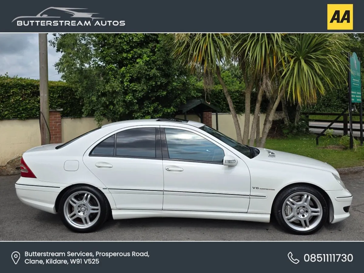 Mercedes-Benz C-Class C32 AMG Auto FSH Rare Car - Image 3