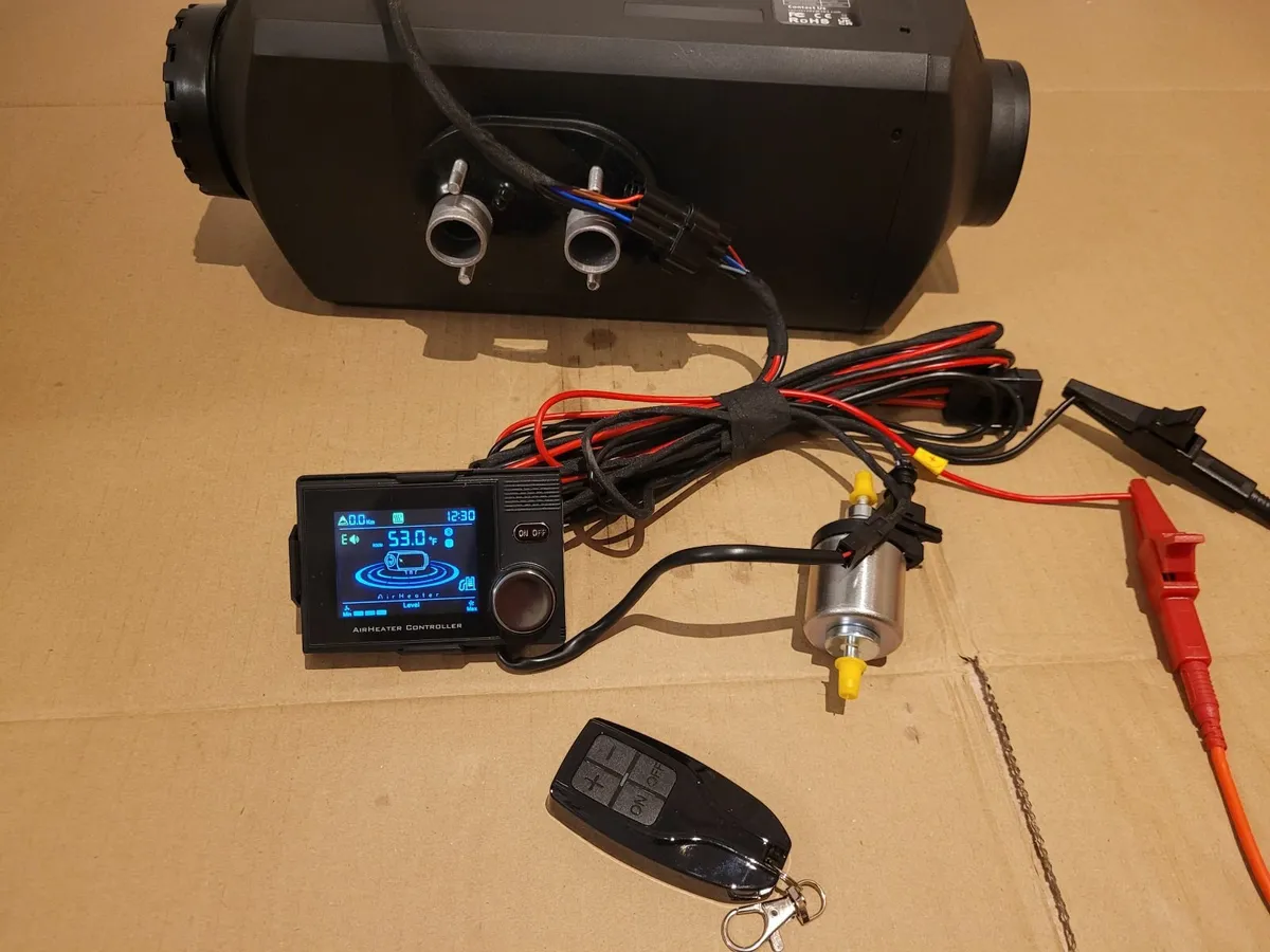 2025y upgraded silent 8Kw Diesel Air Heater 12-24V - Image 2