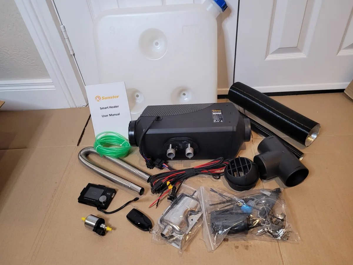 2025y upgraded silent 8Kw Diesel Air Heater 12-24V - Image 3