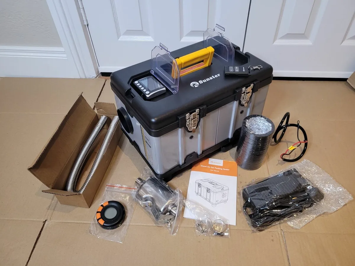 Advanced Camping Diesel Air Heater with CO control - Image 2