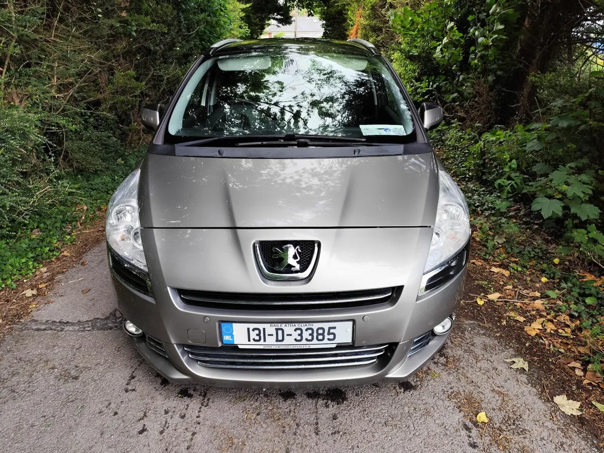 Peugeot 5008 2013. High spec, NCT, head up display - Image 1