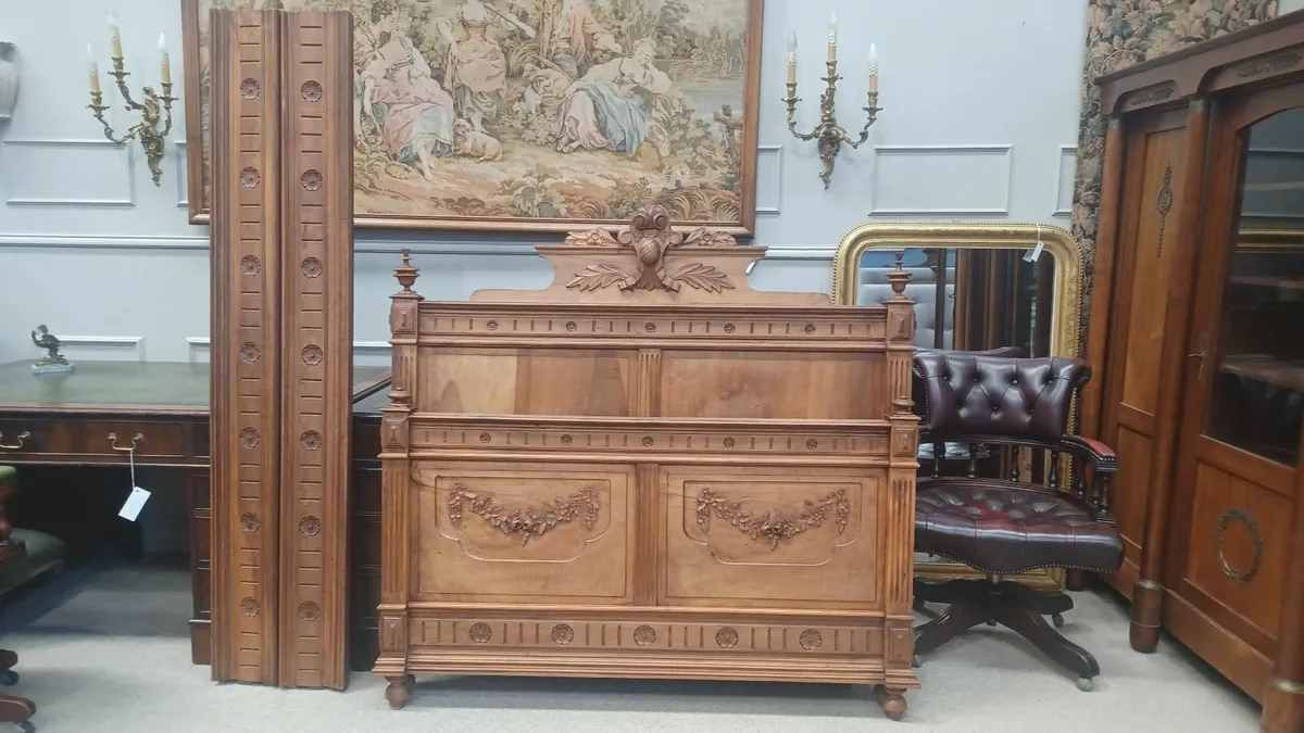 French antique bed Henry II - Image 1